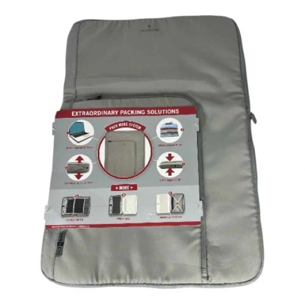 Victorinox Pack More System Expandable Packing Cube Gray NWT